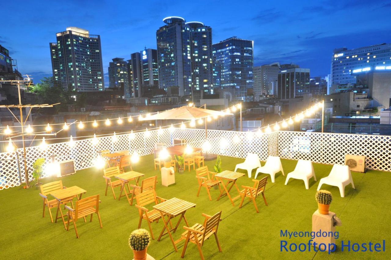 Oyo Rooftop Hostel โซล ภายนอก รูปภาพ