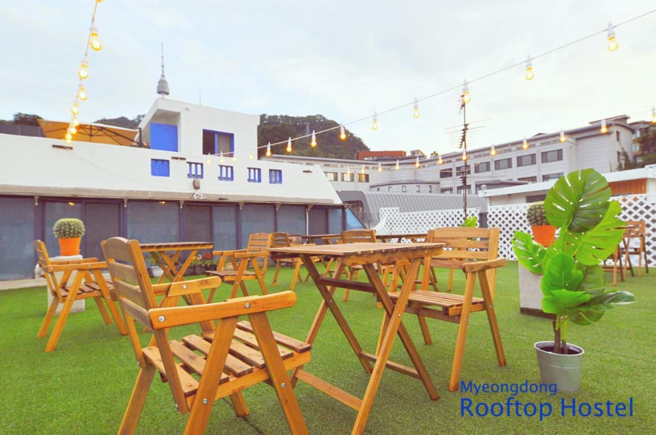 Oyo Rooftop Hostel โซล ภายนอก รูปภาพ
