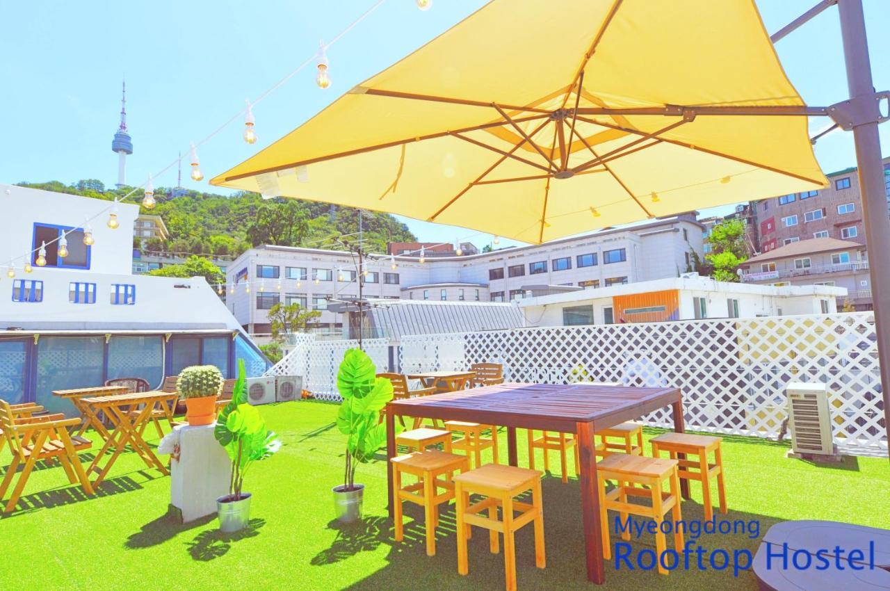 Oyo Rooftop Hostel โซล ภายนอก รูปภาพ