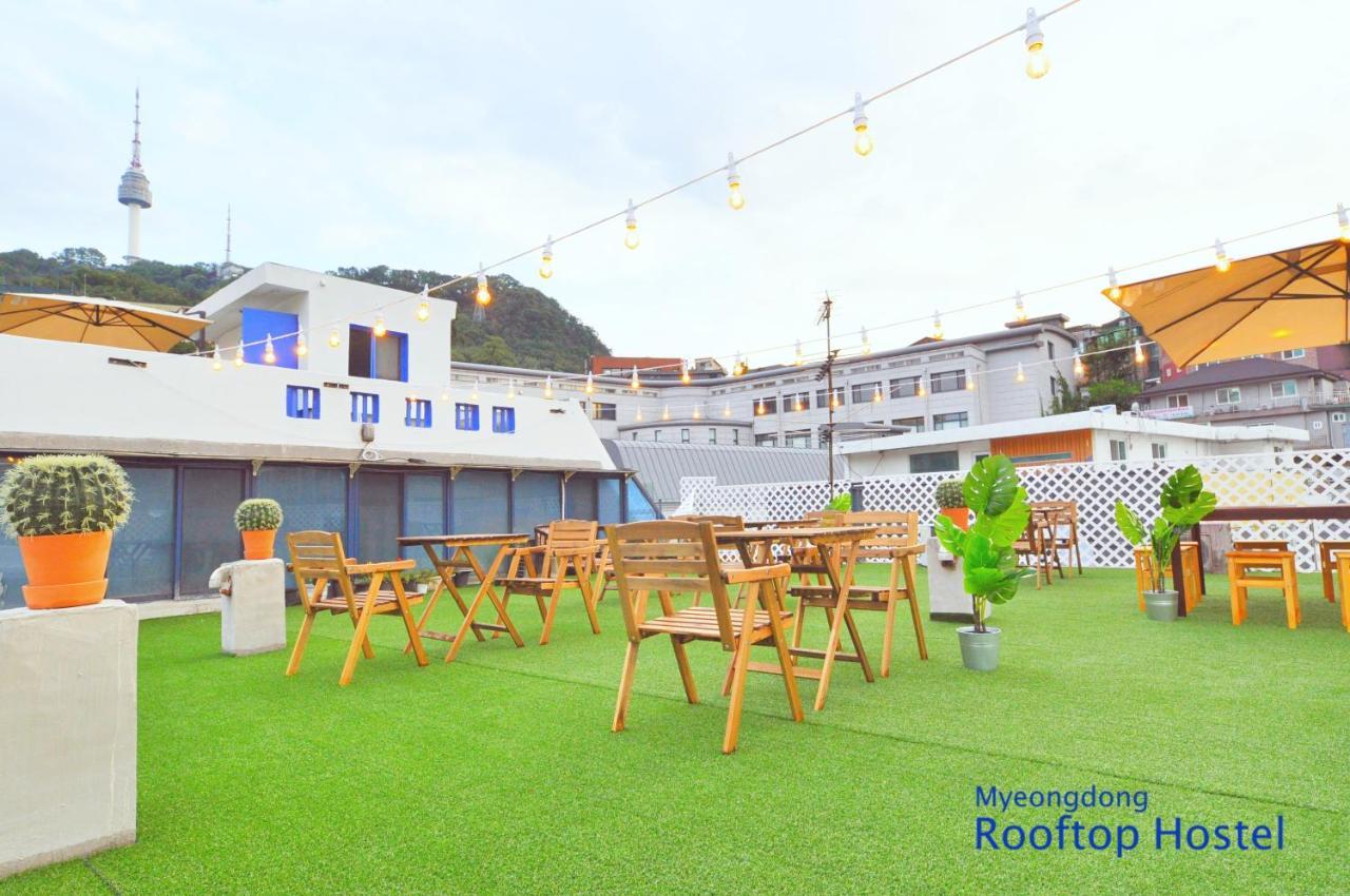 Oyo Rooftop Hostel โซล ภายนอก รูปภาพ