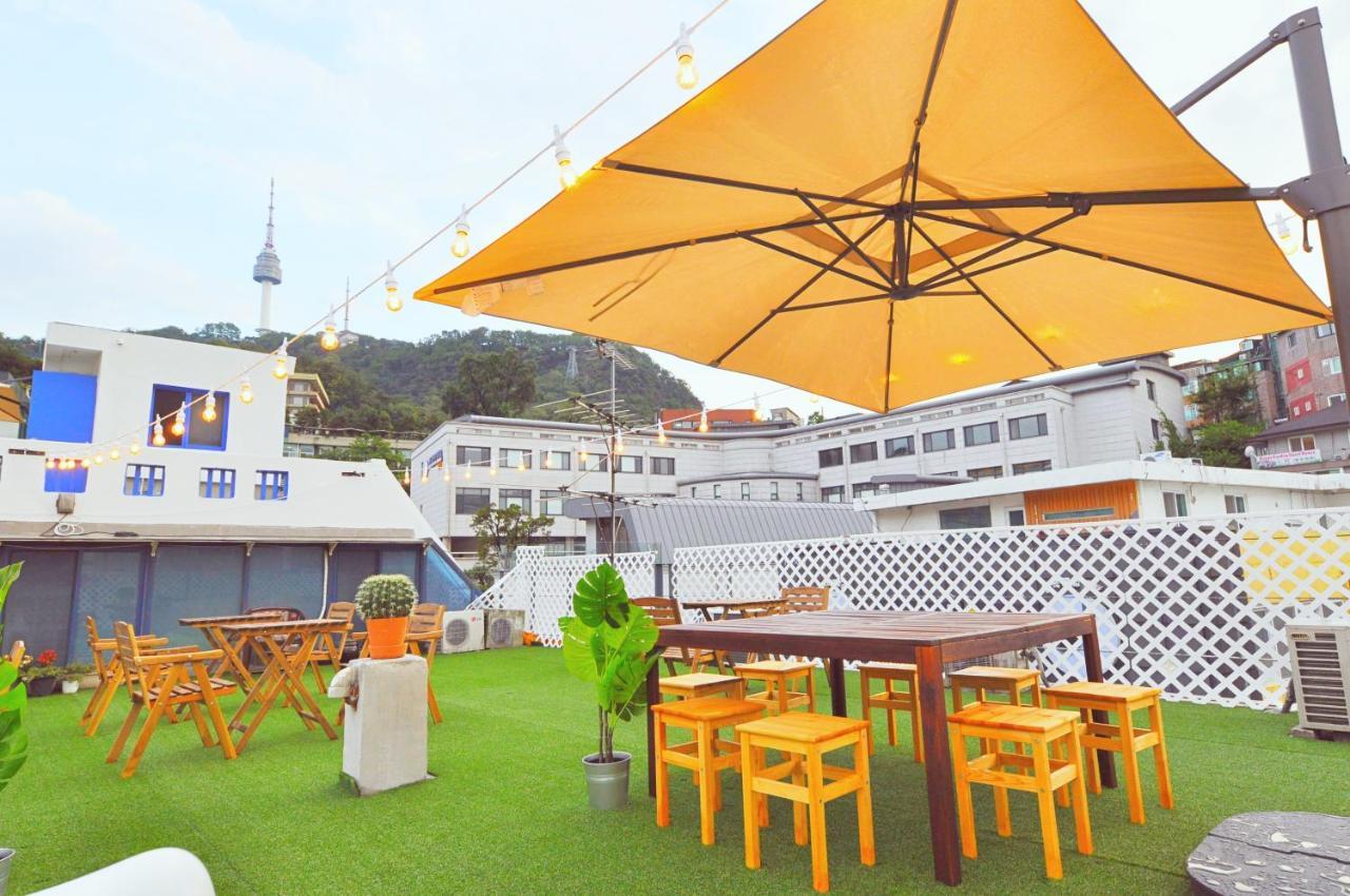 Oyo Rooftop Hostel โซล ภายนอก รูปภาพ