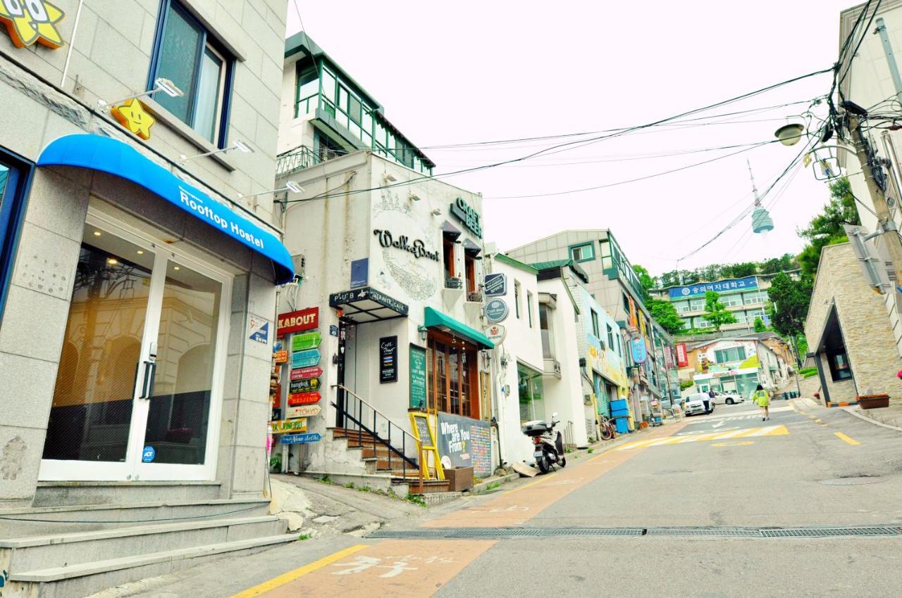 Oyo Rooftop Hostel โซล ภายนอก รูปภาพ