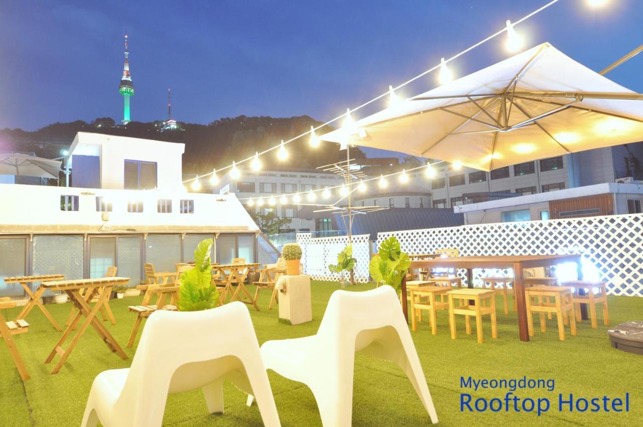 Oyo Rooftop Hostel โซล ภายนอก รูปภาพ